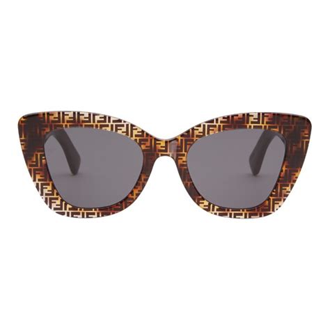 fendi sunglasses cateye|Fendi eyeglasses authentic.